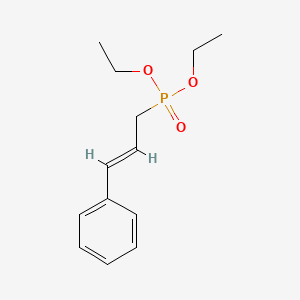 molecular formula C13H19O3P B1144971 Diethyl cinnamylphosphonate CAS No. 17316-55-1