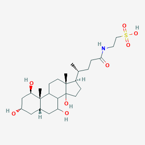 molecular formula C26H45NO8S B114501 Tauro 1-hydroxycholic Acid CAS No. 142608-64-8