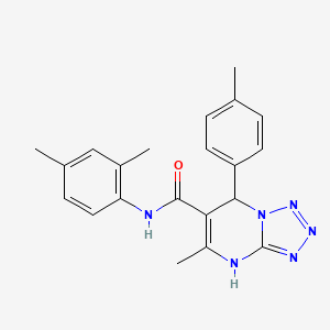 N-(2,4-dimethylphenyl)-5-methyl-7-(4-methylphenyl)-4,7-dihydrotetrazolo[1,5-a]pyrimidine-6-carboxamide