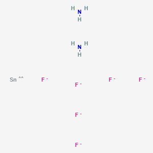 molecular formula F₆H₈N₂Sn B1145056 Ammonium hexafluorostannate CAS No. 16919-24-7