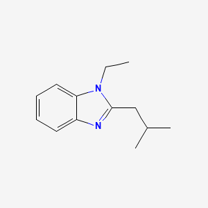 1-ethyl-2-(2-methylpropyl)-1H-benzimidazole