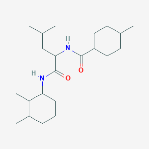 N-(2,3-dimethylcyclohexyl)-N~2~-[(4-methylcyclohexyl)carbonyl]leucinamide