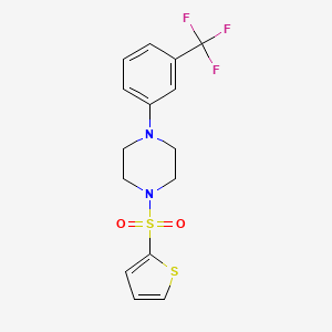 1-(Thien-2-ylsulfonyl)-4-[3-(trifluoromethyl)phenyl]piperazine