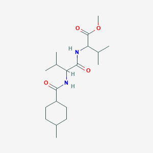 methyl N-[(4-methylcyclohexyl)carbonyl]valylvalinate