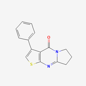 3-phenyl-7,8-dihydropyrrolo[1,2-a]thieno[2,3-d]pyrimidin-4(6H)-one