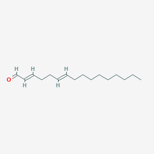 molecular formula C₁₆H₂₈O B1145238 (2E,6E)-Hexadeca-2,6-dienal CAS No. 765313-35-7