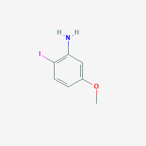 molecular formula C7H8INO B114526 2-Iodo-5-methoxyaniline CAS No. 153898-63-6