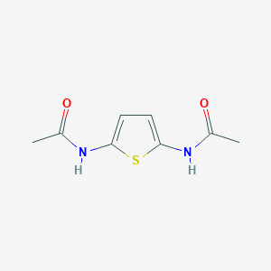 N-(5-acetamidothiophen-2-yl)acetamide