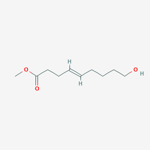 B1145295 Methyl (E)-9-hydroxynon-4-enoate CAS No. 87238-54-8