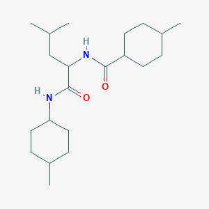 N-(4-methylcyclohexyl)-N~2~-[(4-methylcyclohexyl)carbonyl]leucinamide