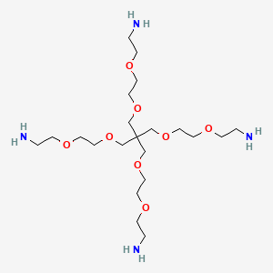 B1145341 Pentaerythritol Ethoxylate Tetraaminoethyl Ether CAS No. 169501-65-9
