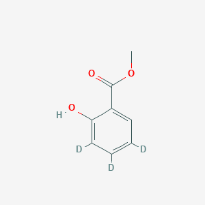 molecular formula C₈H₅D₃O₃ B1145373 水杨酸甲酯-d3 CAS No. 1335435-40-9