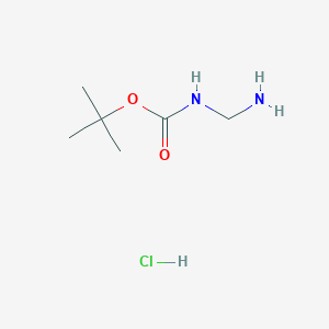 B1145378 Tert-butyl (aminomethyl)carbamate hydrochloride CAS No. 73017-98-8