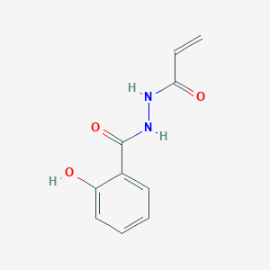 2-Hydroxy-N'-(prop-2-enoyl)benzohydrazide