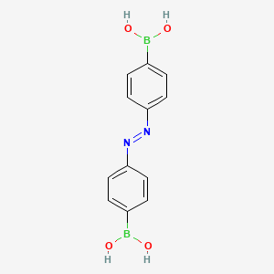 (E)-(diazene-1,2-diylbis(4,1-phenylene))diboronic acid