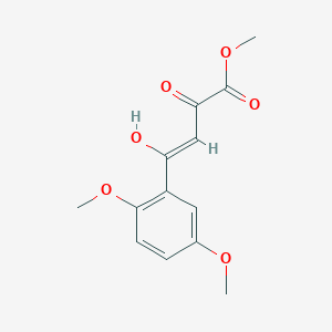 methyl (2Z)-4-(2,5-dimethoxyphenyl)-2-hydroxy-4-oxobut-2-enoate