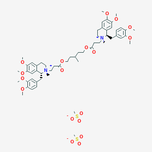B1145471 (R,cis)-7-Methyl Atracurium Dibesylate CAS No. 1193104-80-1