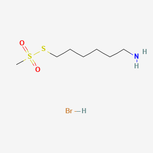molecular formula C7H18BrNO2S2 B1145476 6-氨基己基甲硫磺酸氢溴酸盐 CAS No. 1216618-83-5