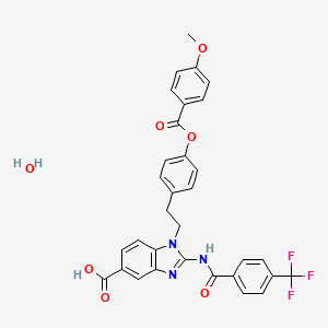 molecular formula C32H26F3N3O7 B1145484 BIX-01338 hydrate CAS No. 1228184-65-3