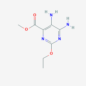 B114550 Methyl 5,6-diamino-2-ethoxypyrimidine-4-carboxylate CAS No. 149352-47-6
