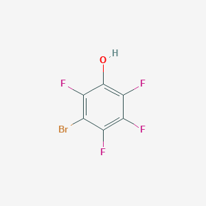 B1145509 3-Bromo-2,4,5,6-tetrafluorophenol CAS No. 85019-61-0