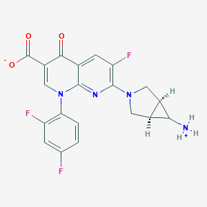 molecular formula C20H15F3N4O3 B114552 特罗伐floxacin CAS No. 147059-72-1