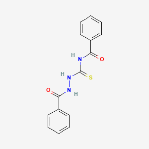 B1145546 1,4-Dibenzoylthiosemicarbazide CAS No. 58975-55-6