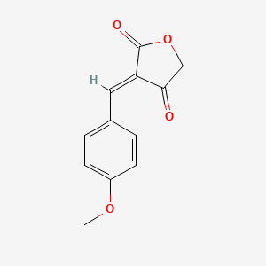 (3E)-3-[(4-methoxyphenyl)methylidene]oxolane-2,4-dione