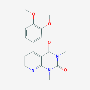 5-(3,4-dimethoxyphenyl)-1,3-dimethylpyrido[2,3-d]pyrimidine-2,4(1H,3H)-dione