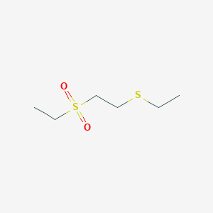 1-(Ethanesulfonyl)-2-(ethylsulfanyl)ethane