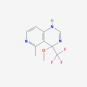 4-methoxy-5-methyl-4-(trifluoromethyl)-1H-pyrido[4,3-d]pyrimidine