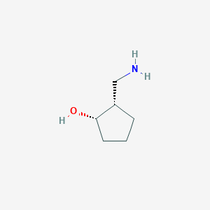 molecular formula C₆H₁₃NO B1145602 环戊醇，2-(氨基甲基)-，顺- CAS No. 1867064-51-4