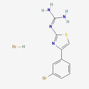 1-(4-(3-Bromophenyl)thiazol-2-yl)guanidine hydrobromide