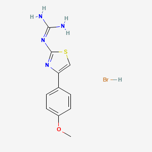 1-(4-(4-Methoxyphenyl)thiazol-2-yl)guanidine hydrobromide