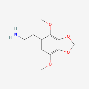 2-(4,7-Dimethoxy-2H-1,3-benzodioxol-5-yl)ethan-1-amine