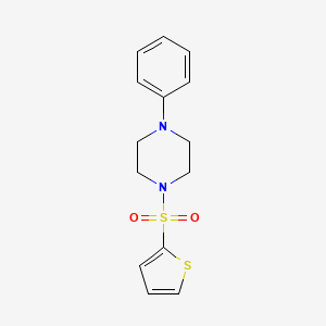 1-Phenyl-4-(2-thienylsulfonyl)piperazine