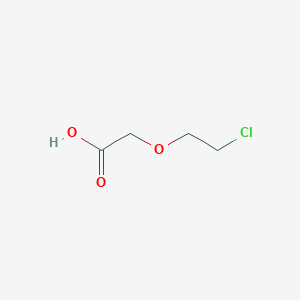 molecular formula C4H7ClO3 B114566 2-(2-氯乙氧基)乙酸 CAS No. 14869-41-1