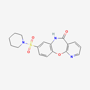 8-(piperidinosulfonyl)pyrido[2,3-b][1,5]benzoxazepin-5(6H)-one