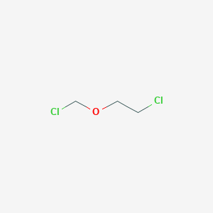 molecular formula C3H6Cl2O B114568 1-Chloro-2-(chloromethoxy)ethane CAS No. 1462-33-5