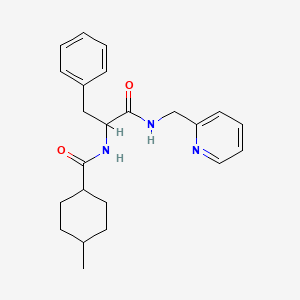 Nalpha-[(4-methylcyclohexyl)carbonyl]-N-(pyridin-2-ylmethyl)phenylalaninamide