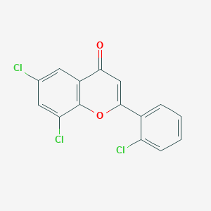 6,8-Dichloro-2-(2-chlorophenyl)chromen-4-one