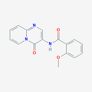 2-Methoxy-N-{4-oxo-4H-pyrido[1,2-A]pyrimidin-3-YL}benzamide