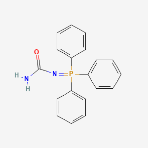 molecular formula C19H17N2OP B11457857 (Triphenyl-phosphanylidene)urea CAS No. 17437-49-9