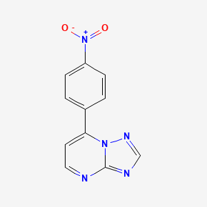 7-(4-Nitrophenyl)-[1,2,4]triazolo[1,5-a]pyrimidine