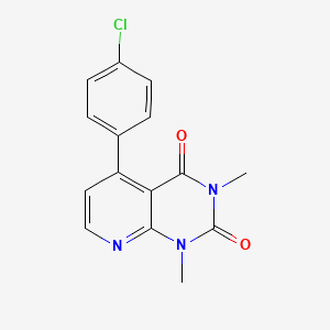 5-(4-chlorophenyl)-1,3-dimethylpyrido[2,3-d]pyrimidine-2,4(1H,3H)-dione