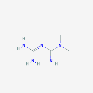 molecular formula C4H11N5 B114582 二甲双胍 CAS No. 657-24-9