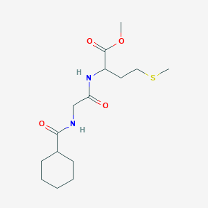 methyl N-(cyclohexylcarbonyl)glycylmethioninate