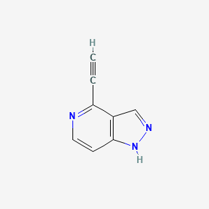 B1145860 4-Ethynyl-1H-pyrazolo[4,3-c]pyridine CAS No. 1374652-14-8