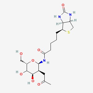 molecular formula C36H60N8O15S2 B1145871 N-GlcNAc-生物素 CAS No. 1272755-69-7