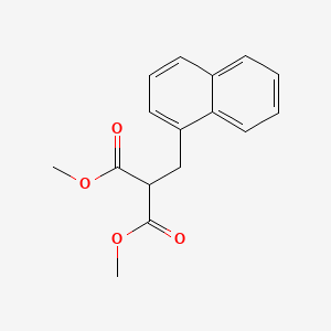 molecular formula C₁₈H₂₀O₄ B1145901 Dimethyl 2-(naphthalen-1-ylmethyl)malonate CAS No. 2107-84-8